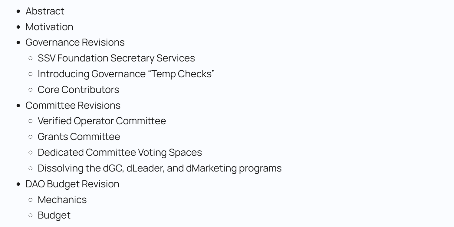 Proposal Particulars