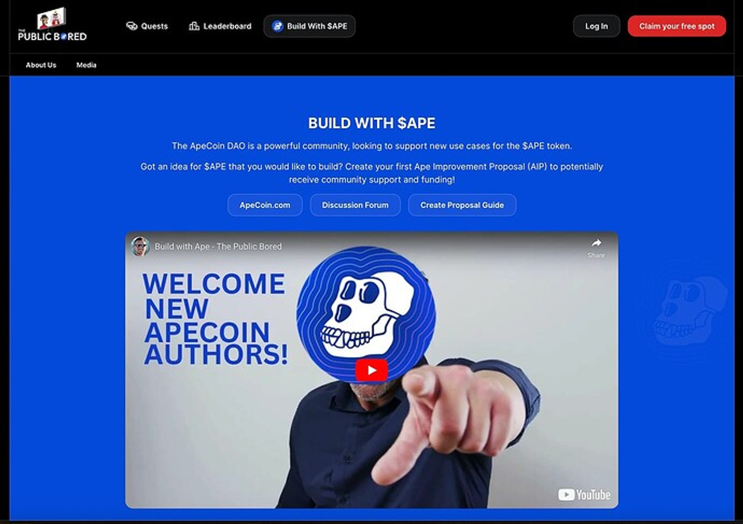 Build with Ape