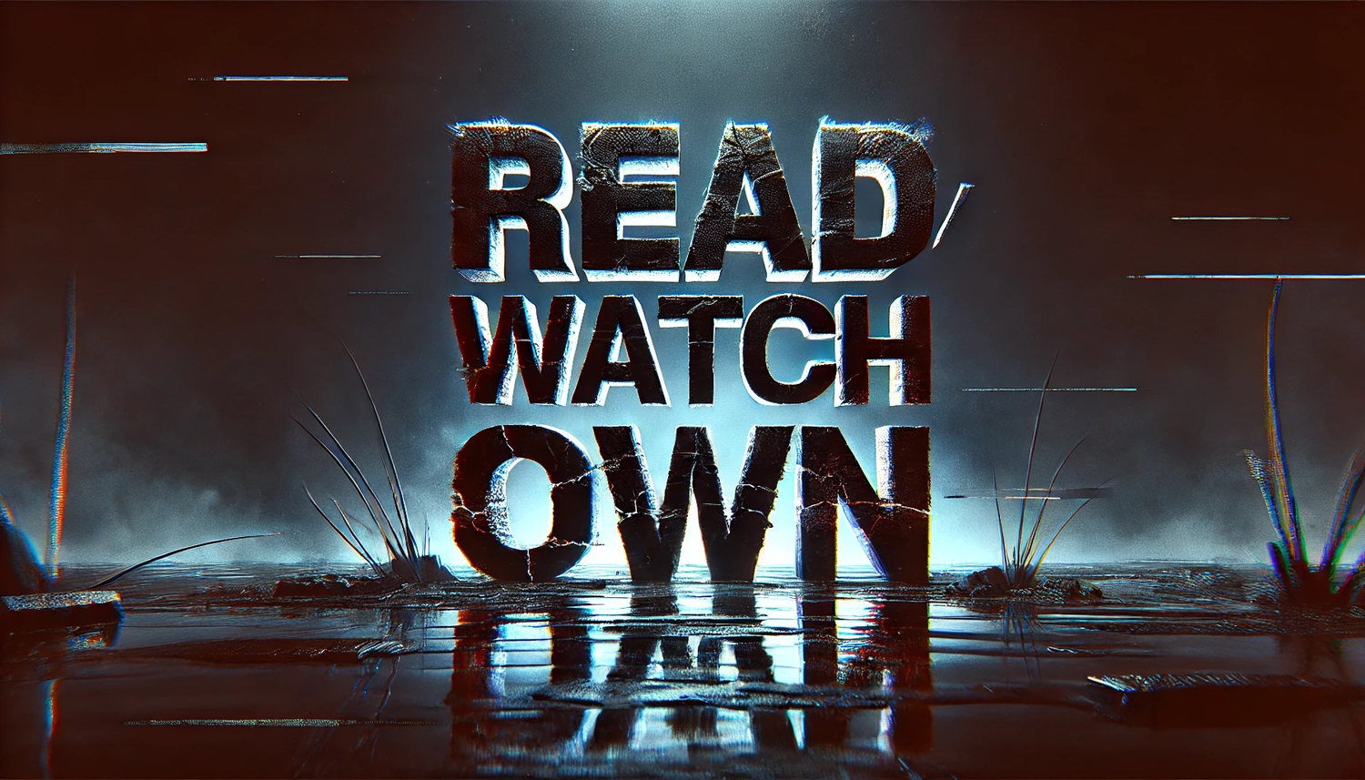 DALL·E 2025-03-21 19.38.50 - A stylized word art that says 'READ_WATCH_OWN' with a dark and ominous atmosphere. The scene features cinematic and dramatic lighting, with heavy emph.jpg